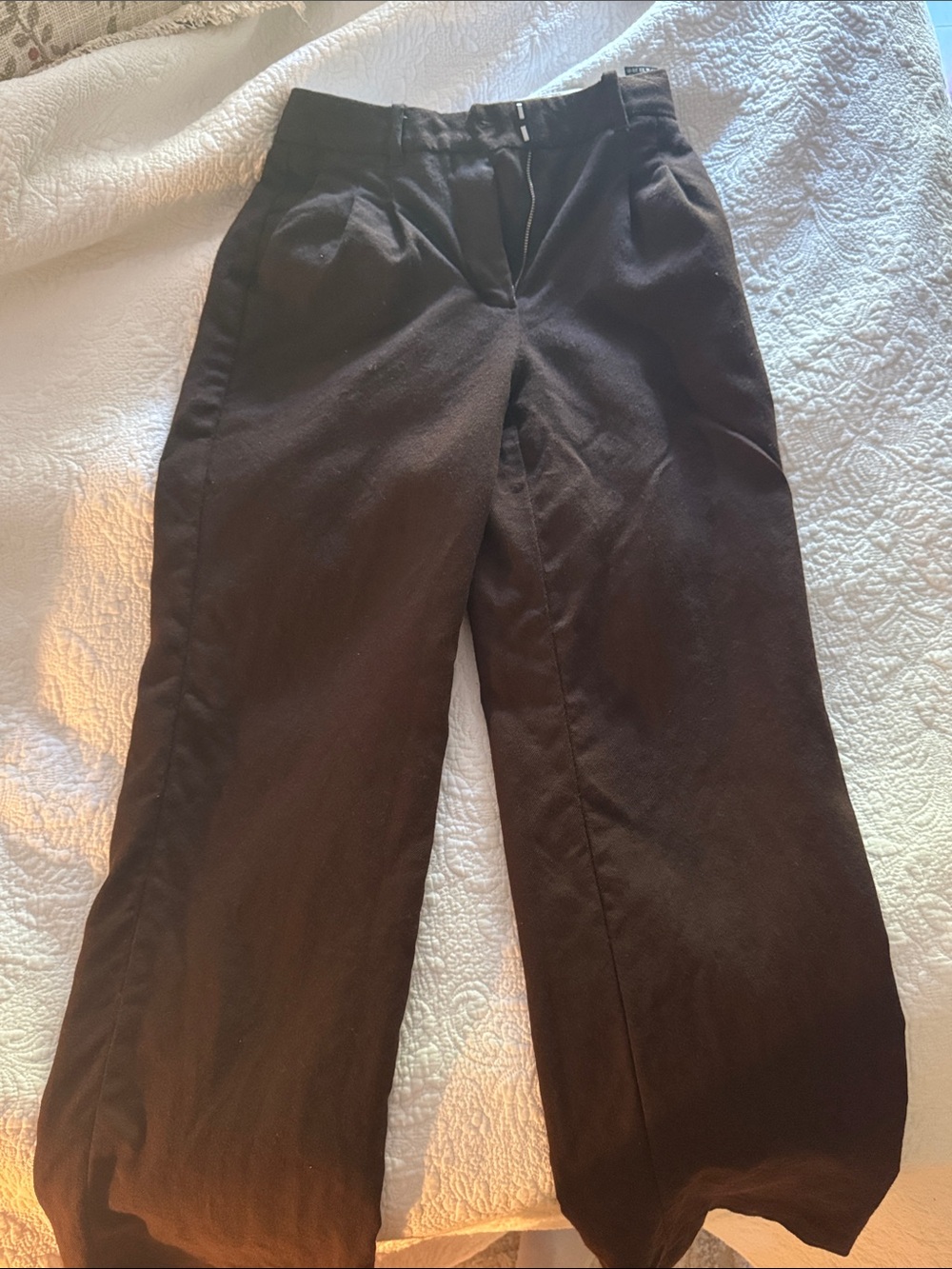Aritzia Effortless Pant Wool material